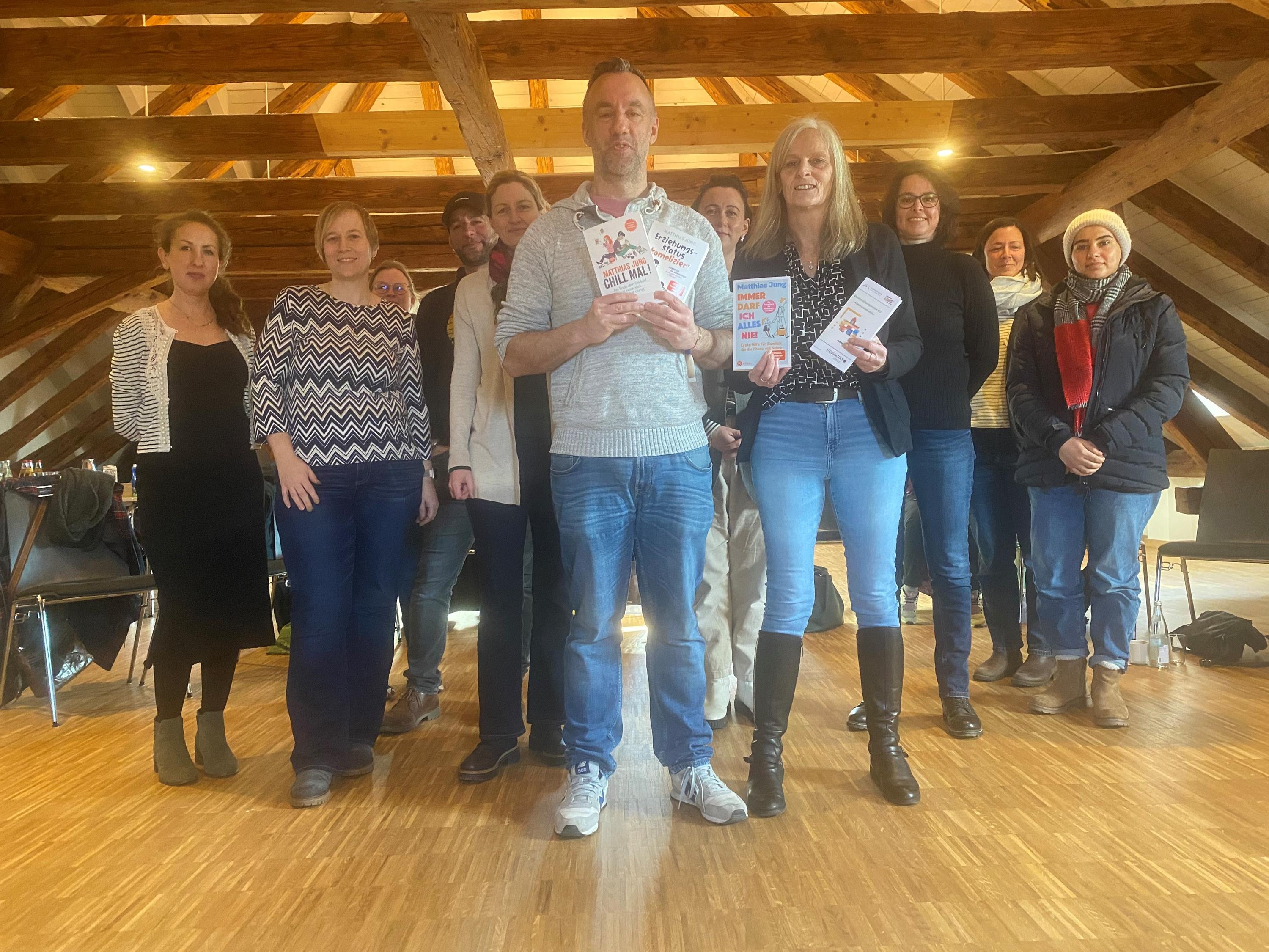 Komiker Matthias Jung war zu Gast im Bürgerzentrum