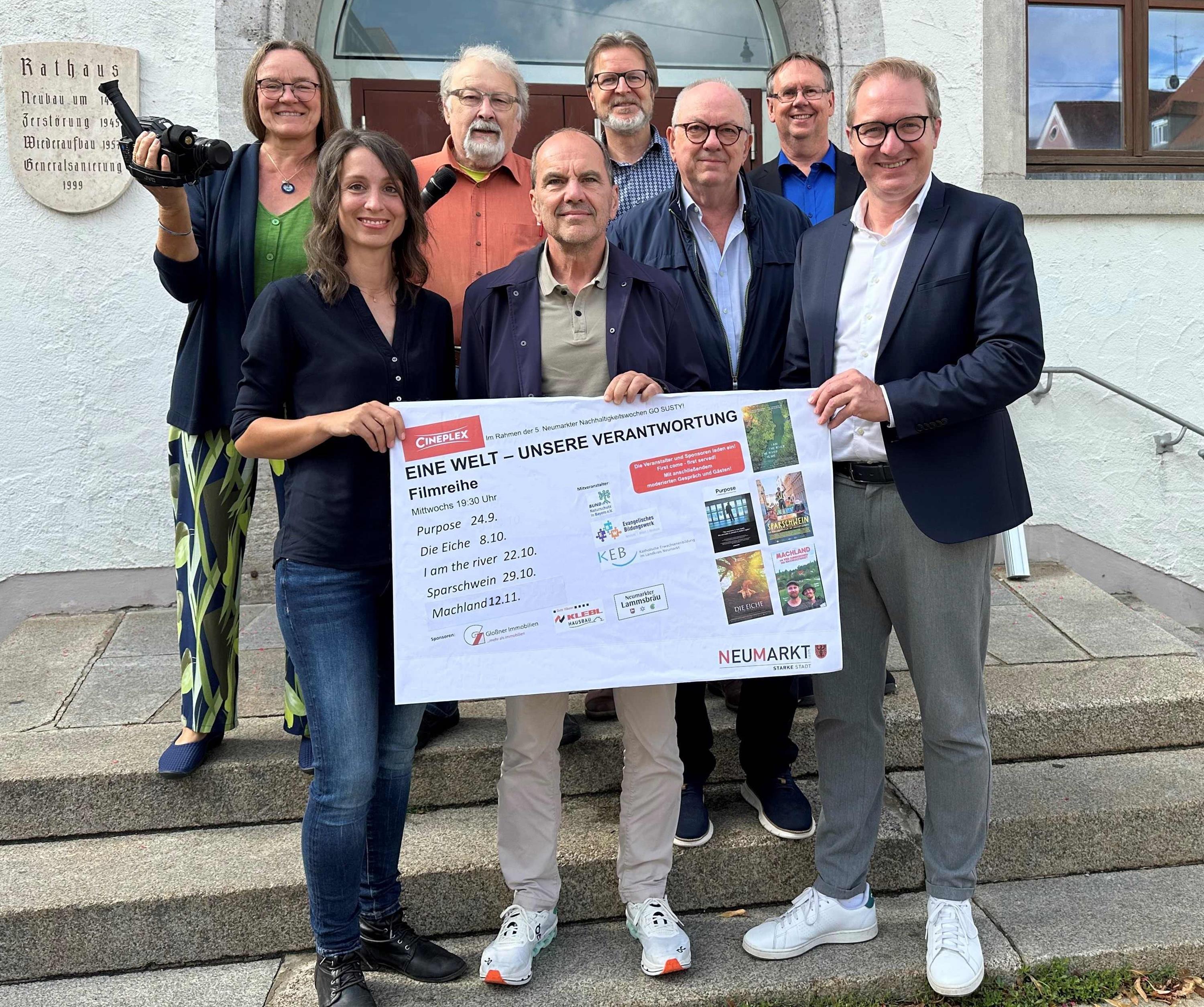 Filmreihe zur Nachhaltigkeit im Rahmen der Neumarkter Nachhaltigkeitswochen startet