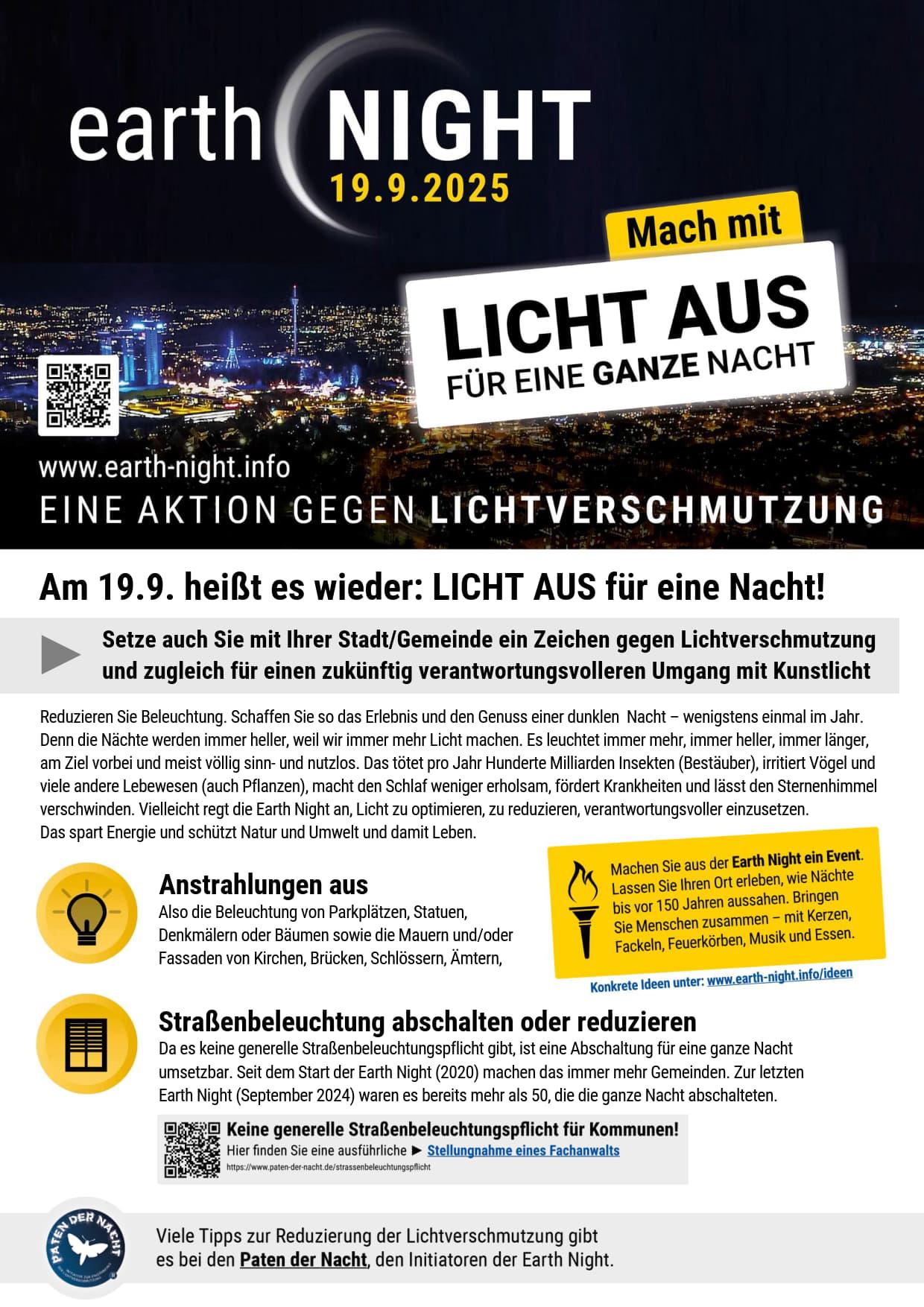 Earth NIGHT 2025 Earth NIGHT 2025