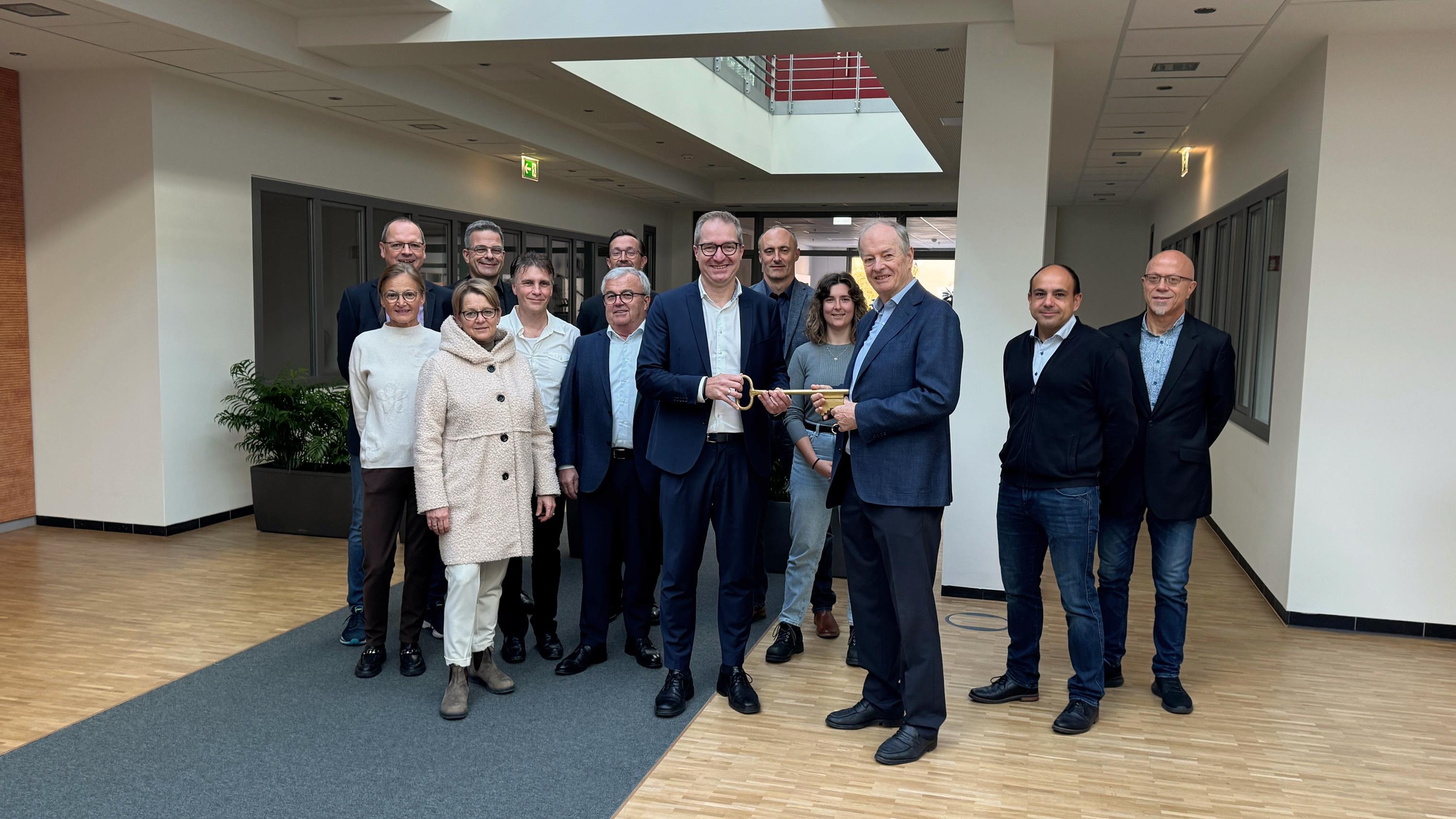 Übergabe des Rathauses III nach Umbauarbeiten und Ausbau