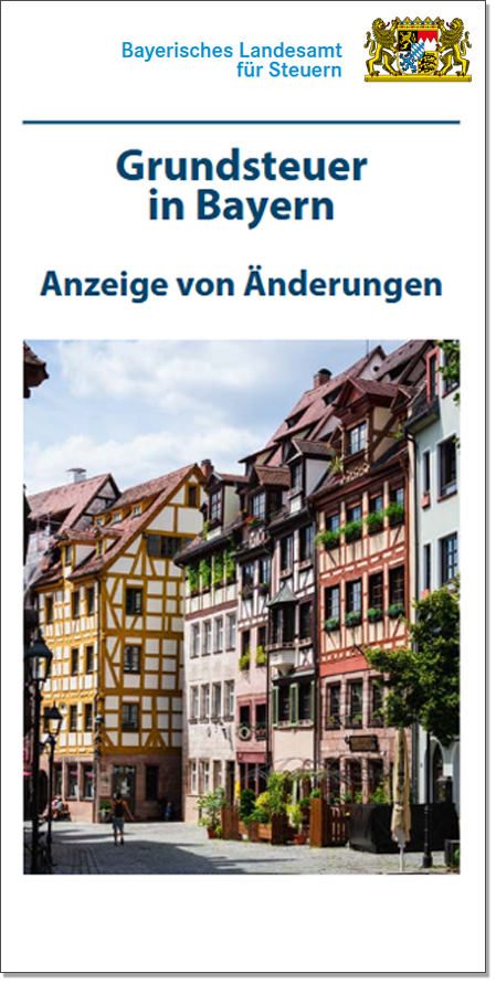 Cover Flyer Grundsteuer