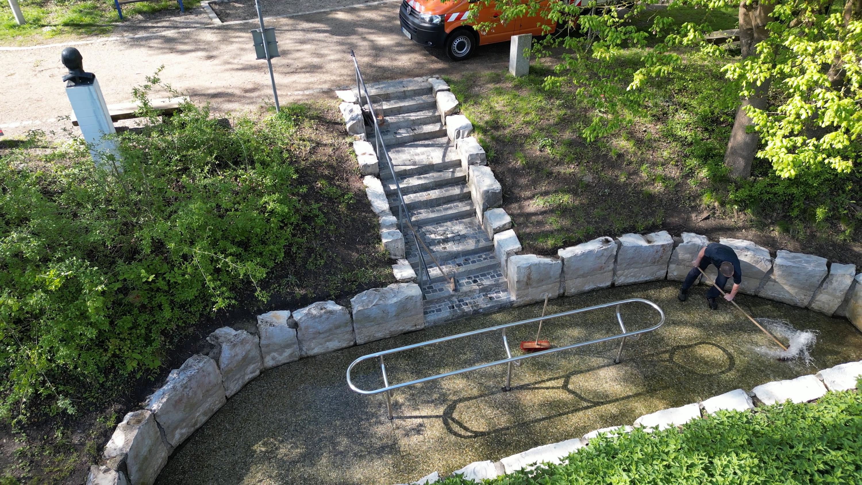 Reinigung Kneippbecken Niebler