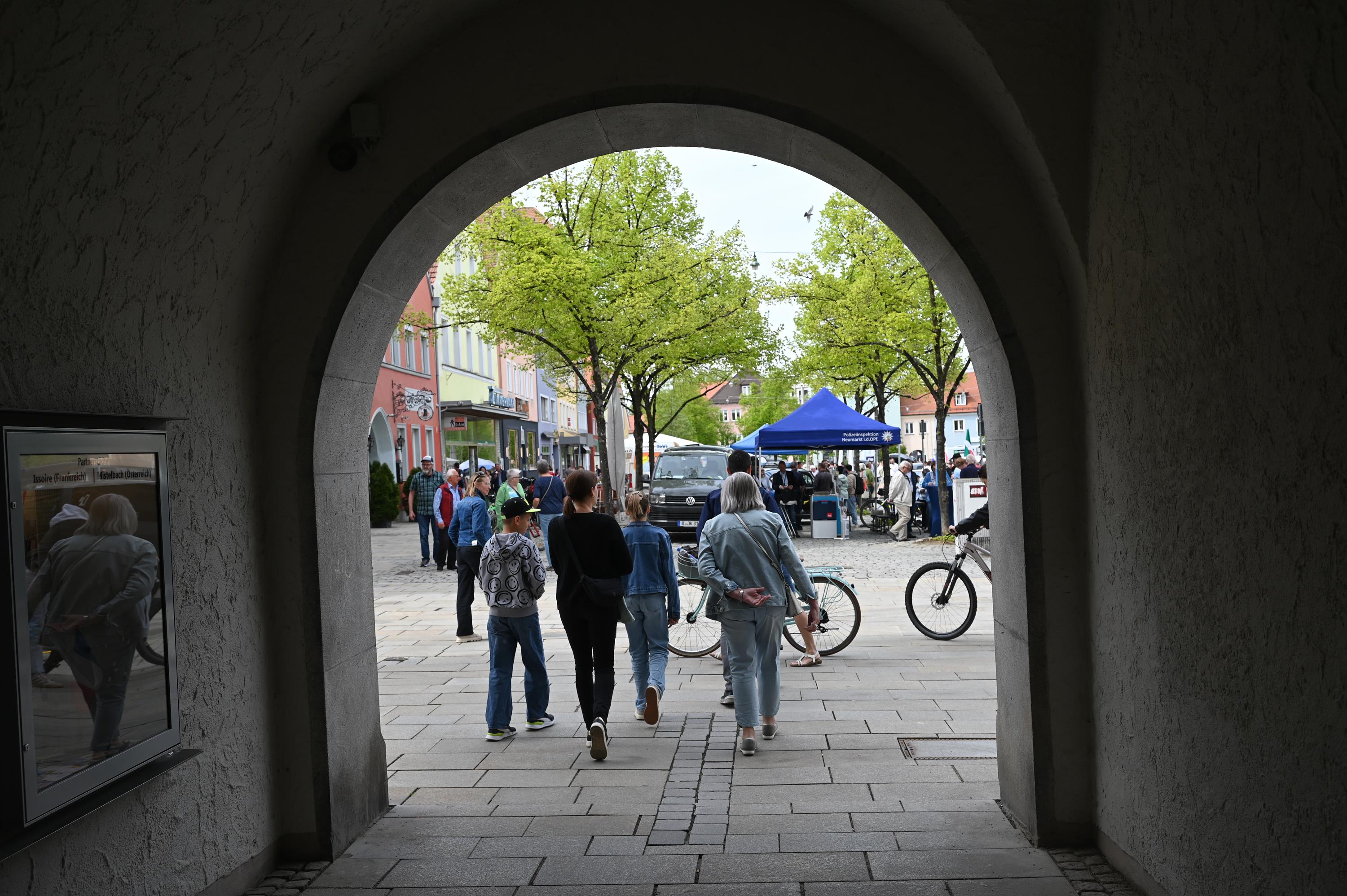 Zweiter Mobilitätstag Neumarkt Mandel 50