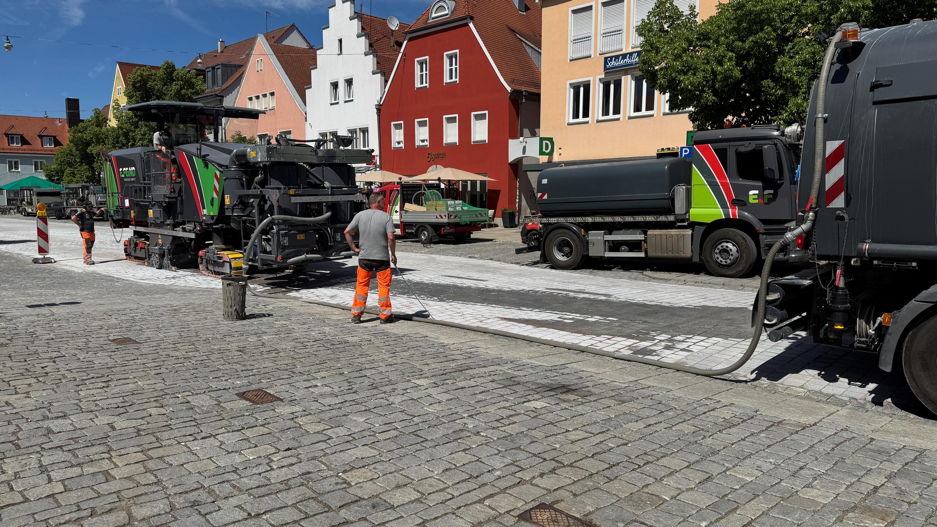 Pflasterarbeiten Untere Marktstraße Niebler (1)