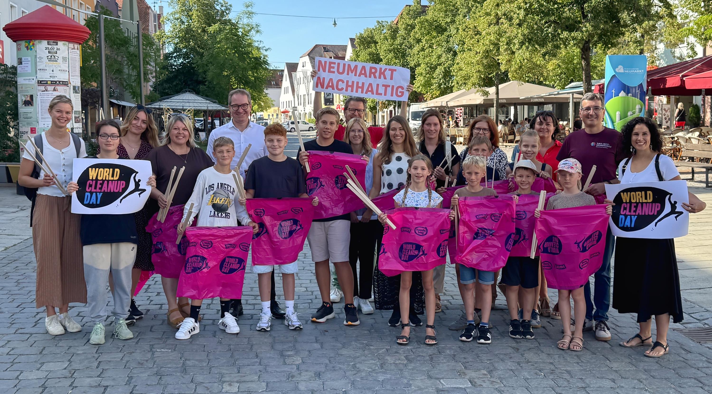 5 Schulen und über 1.000 Kinder beteiligen sich 2026 am Clean up day! (Foto: Lisa Niebler)
