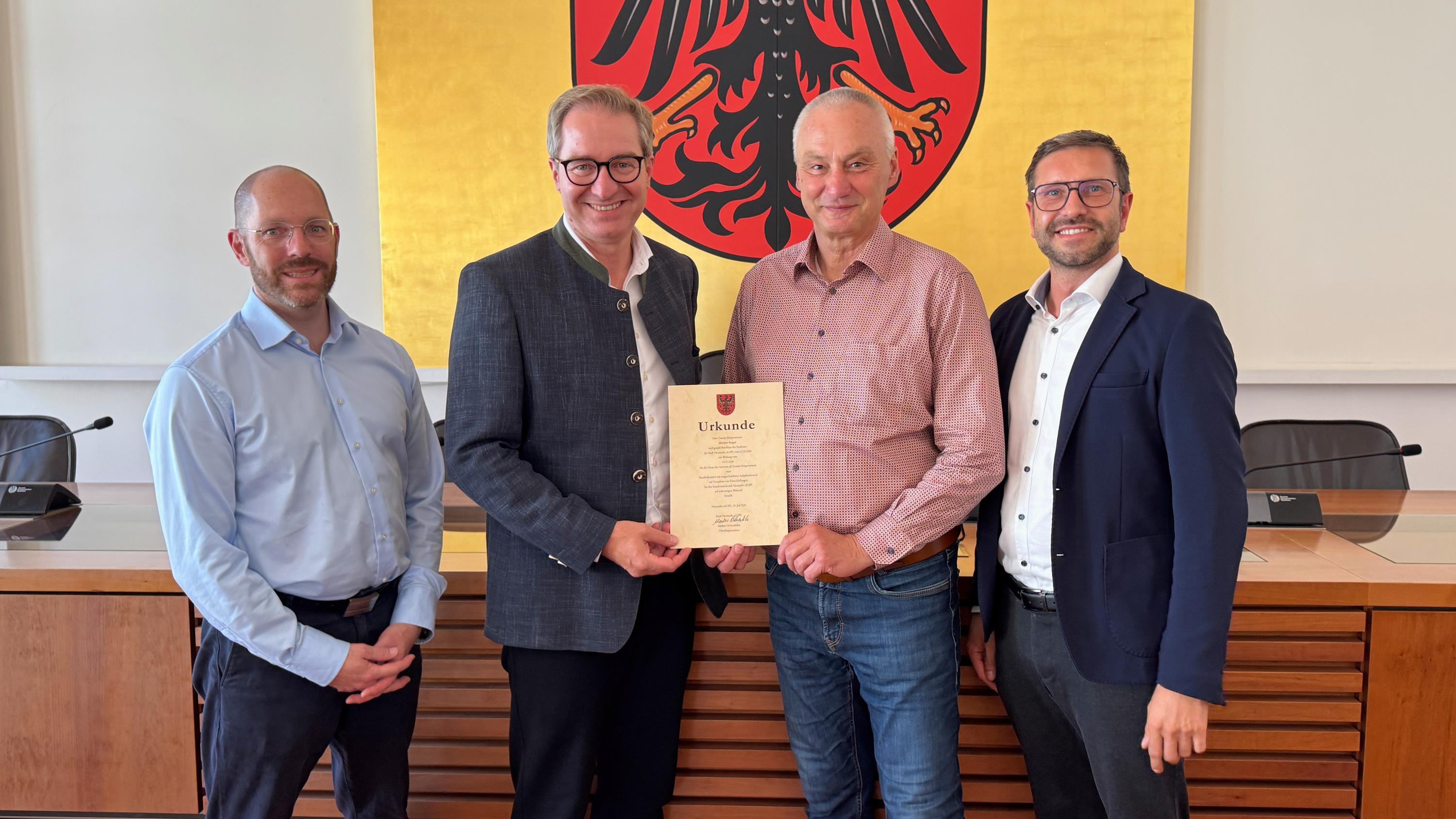 PM Bestellung Standesbeamter Stagat
