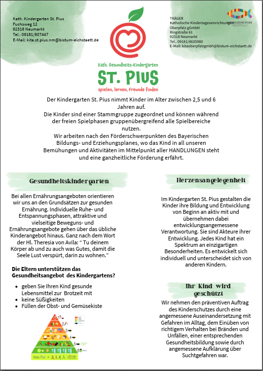 Pdf-Datei Flyer Kindergarten St. Pius