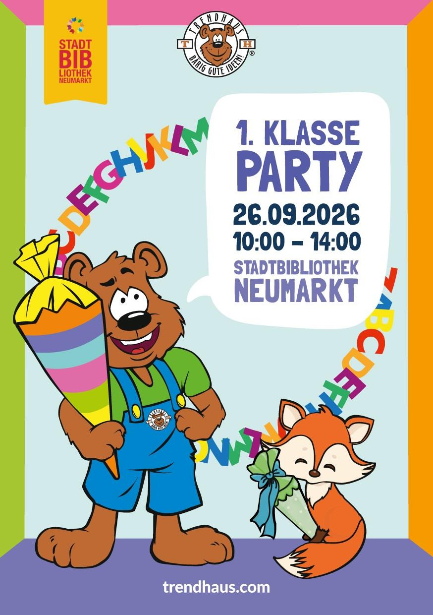 Stadtbibliothek 1Klasse Flyer VS