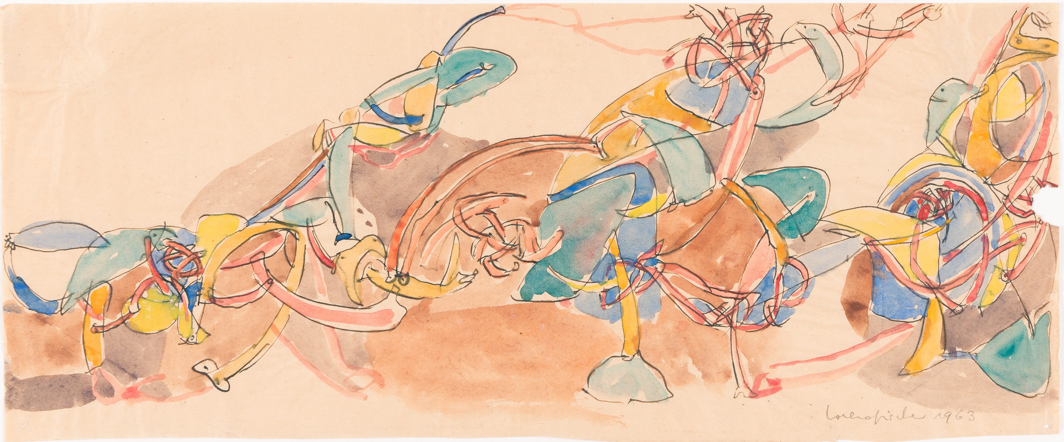 Lothar Fischer, Ohne Titel (Flechtfries), 1963 Leider haben wir keinen Alternativtext zu diesem Bild, aber wir arbeiten daran.