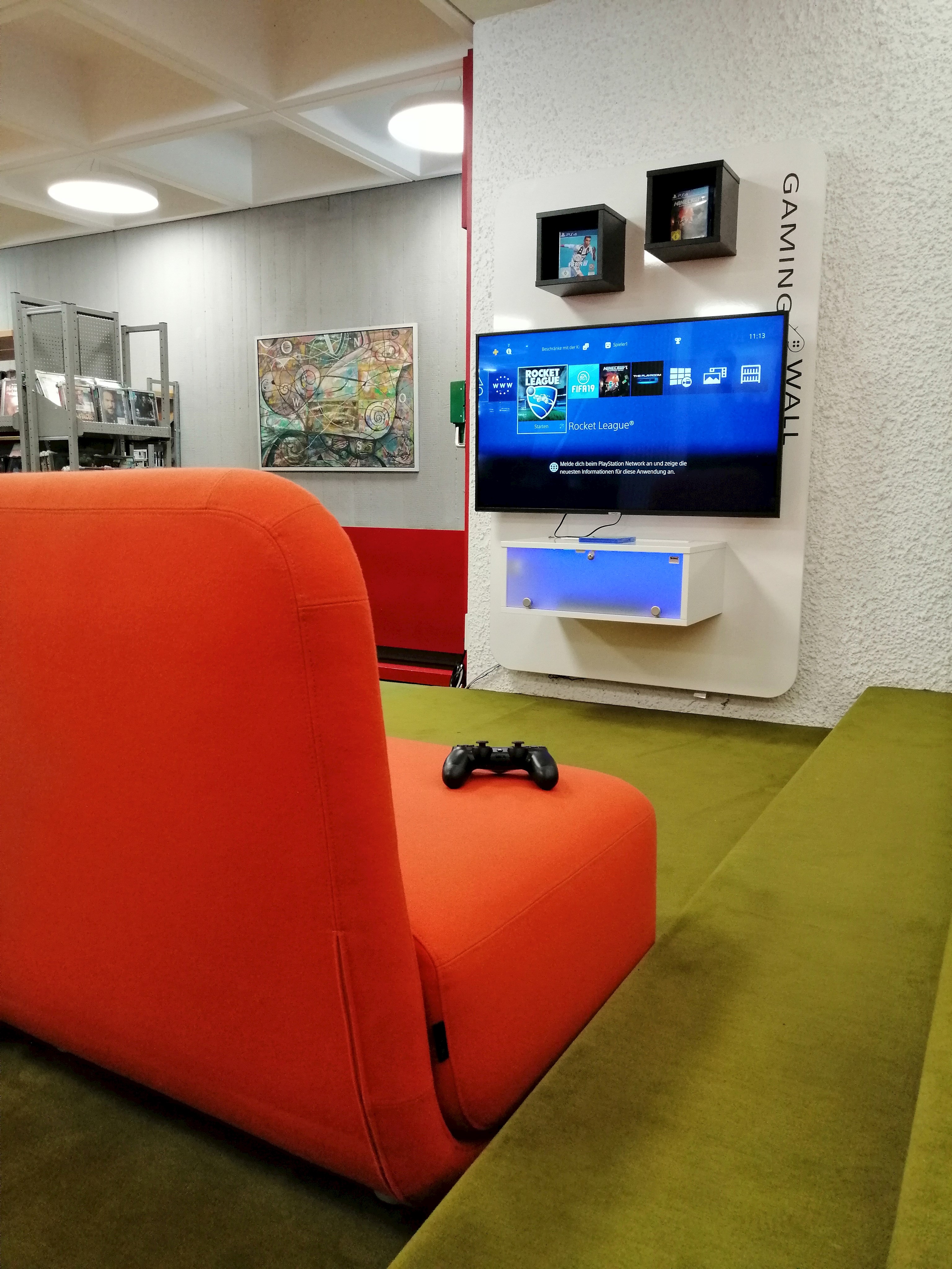 Die Stadtbibliothek wird zur Gaming-Zone