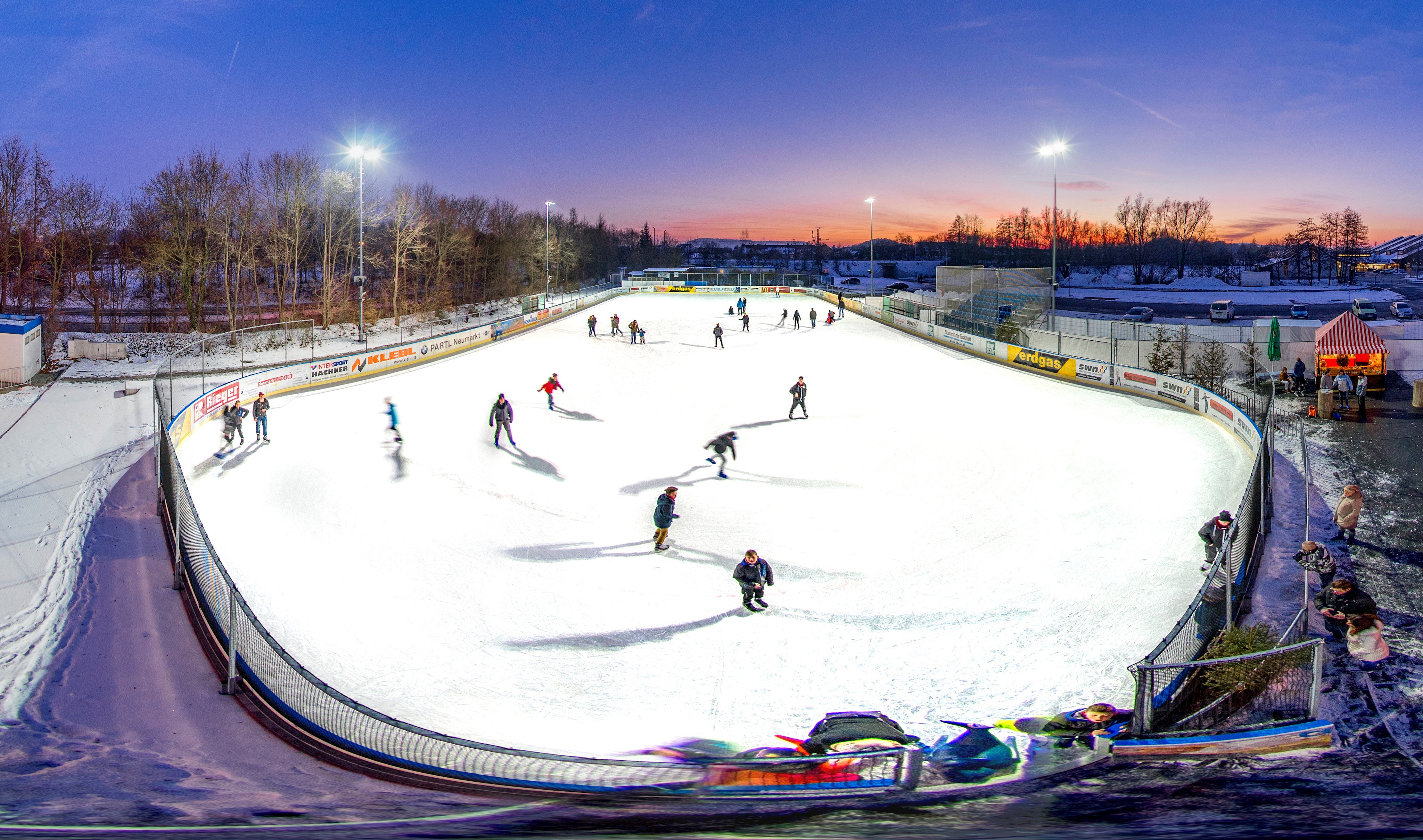 Eislaufanlage am Festplatz öffnet wieder