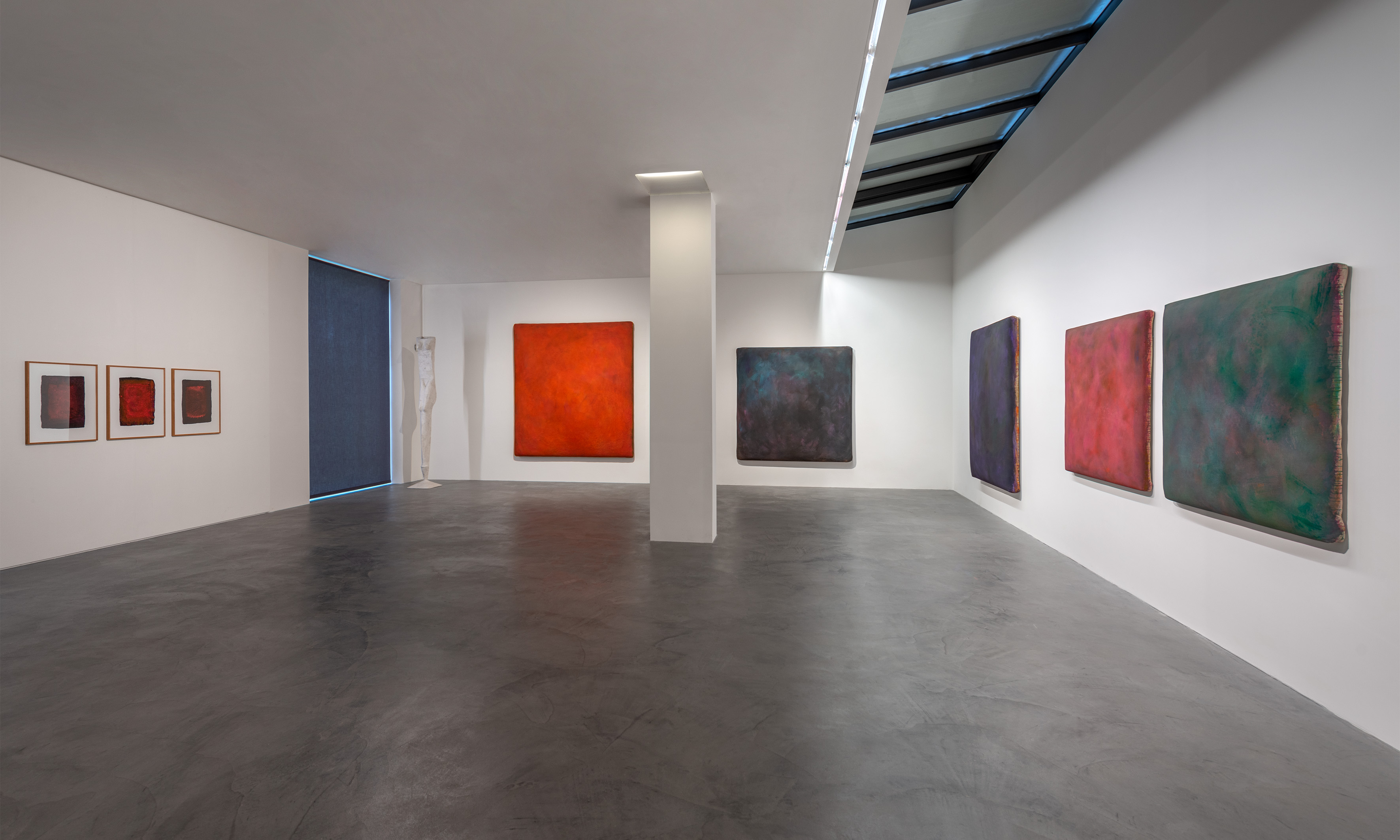 Gotthard Graubner, Ausstellungsansicht zu Farbe Raum Klang im Museum Lothar Fischer 2019. Foto: Andreas Pauly Leider haben wir keinen Alternativtext zu diesem Bild, aber wir arbeiten daran.