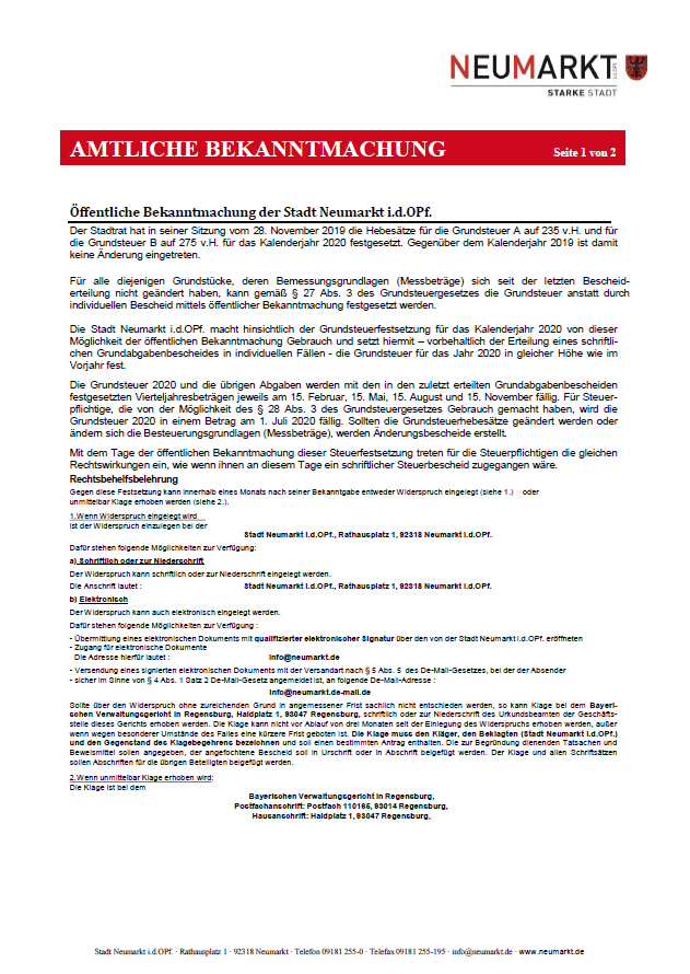 2020-01-08 Öffentl. Bekanntmachung 2020 - Hebesätze.PNG