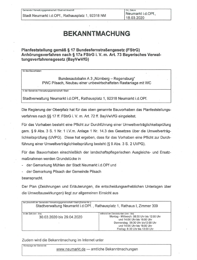 2020-03-18_Bekanntmachung PWC Anlage Pilsach.png