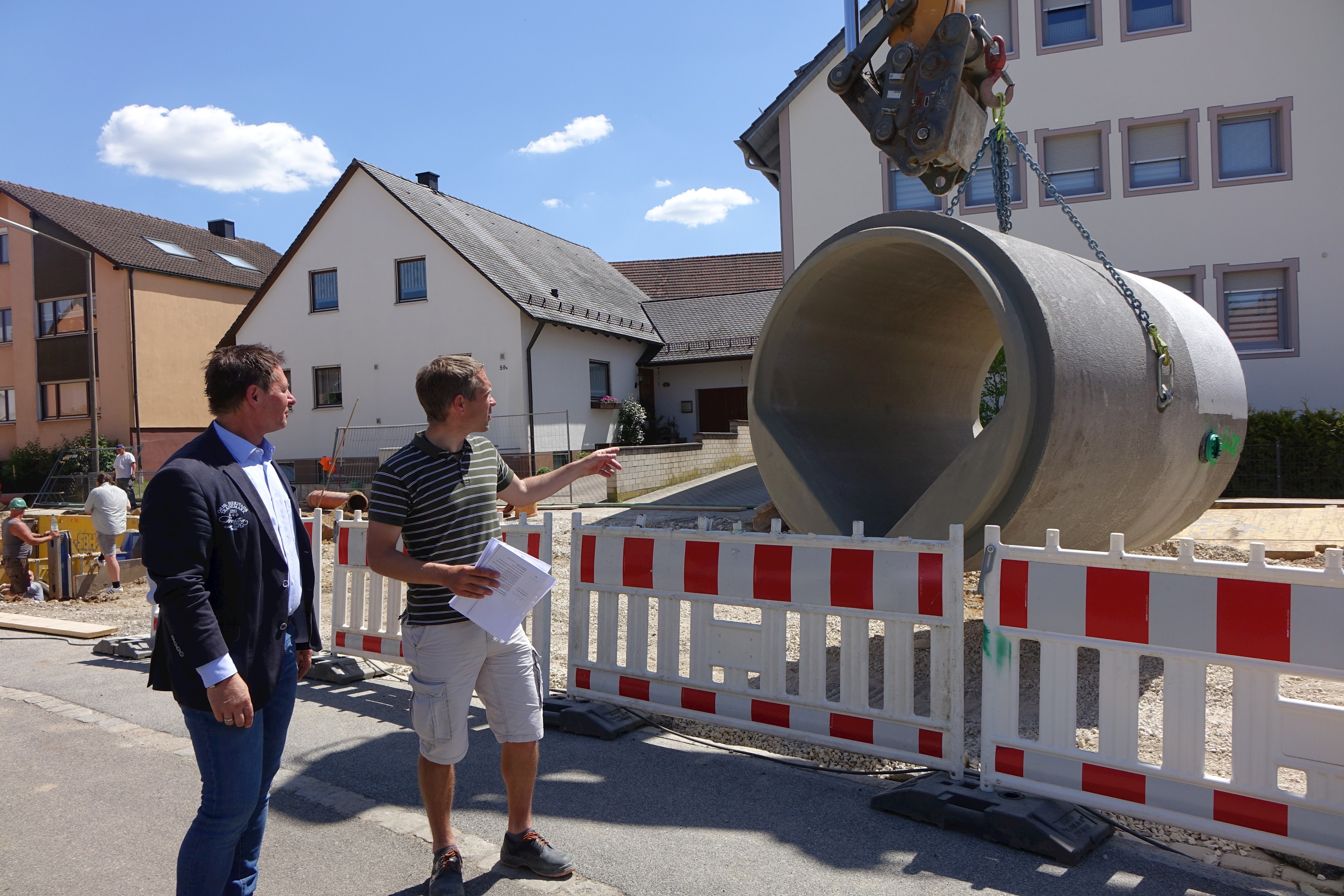 Solche Rohre werden eingebaut
Foto: Dr. Franz Janka Leider haben wir keinen Alternativtext zu diesem Bild, aber wir arbeiten daran.