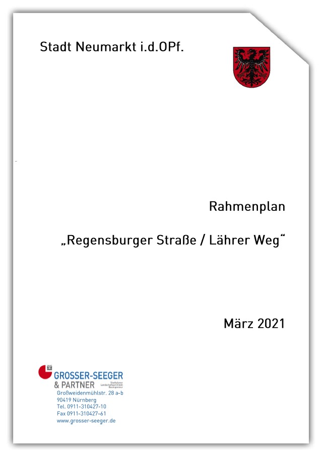 Rahmenplan Regensburger Straße / Lährer Weg