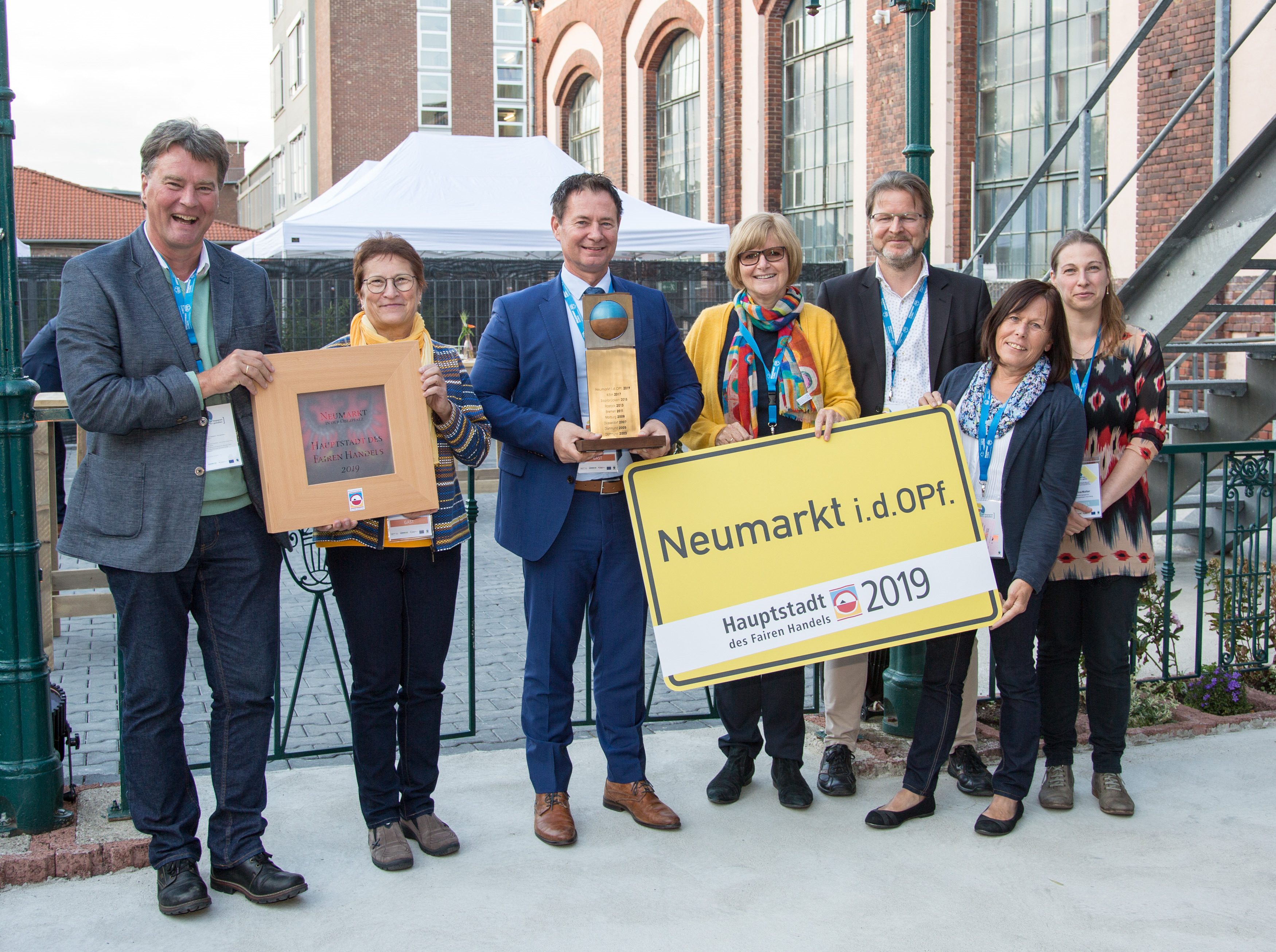 Freude in der Große Kreisstadt Neumarkt: Metropolregion Nürnberg erneut als Fairtrade Region gekürt