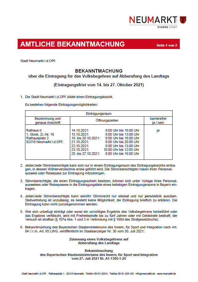 Screenshot Bekanntmachung über die Eintragung für das Volksbegehren auf Abberufung des Landtags - Screenshot 2021-09-16 182116.png