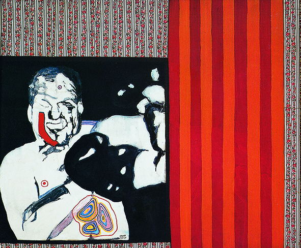 Uwe Lausen, Kopf mit Einschüssen, 1967. Foto: Sammlung Klewan Leider haben wir keinen Alternativtext zu diesem Bild, aber wir arbeiten daran.