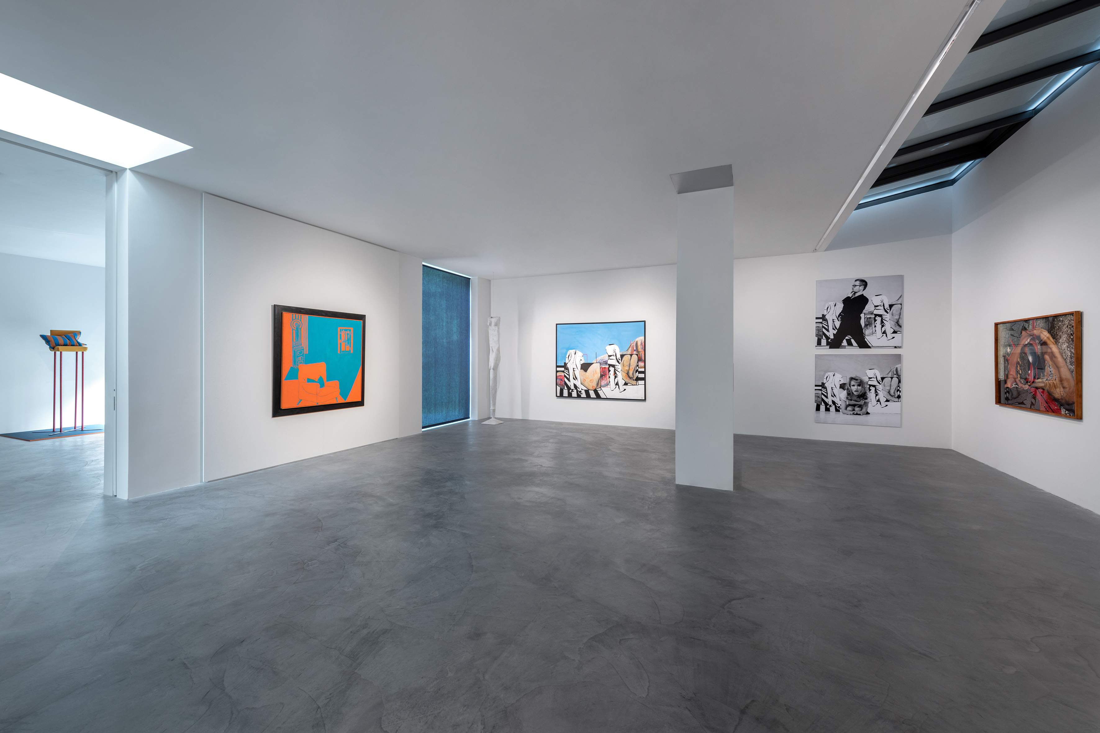 Blick in die Ausstellung Du lebst nur keinmal. Foto: Andreas Pauly Leider haben wir keinen Alternativtext zu diesem Bild, aber wir arbeiten daran.