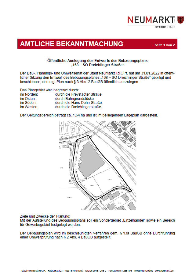 Auslegung BP 168 Bekanntmachung - Screenshot 2022-02-03 112530.png