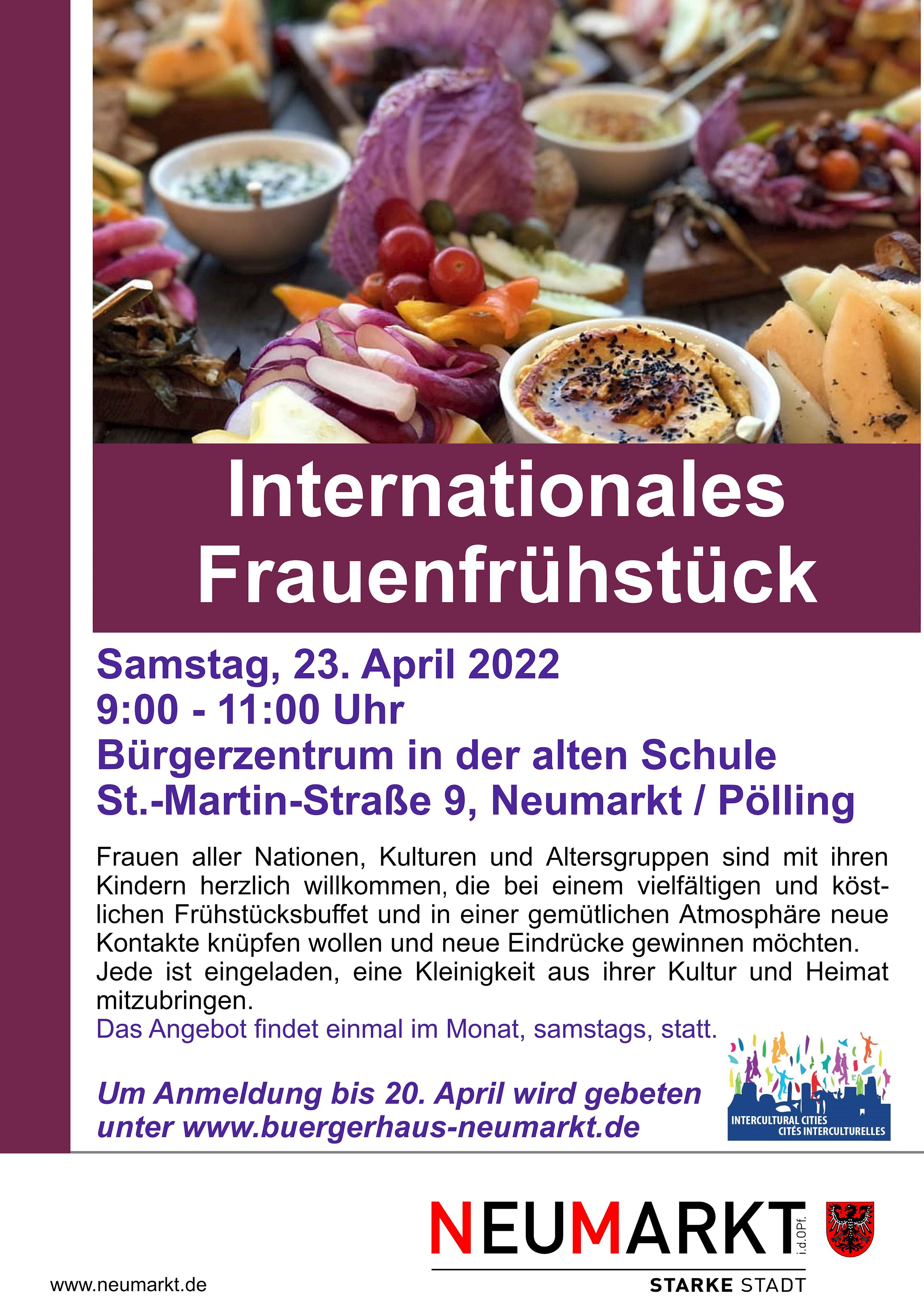 Internationales Frauenfrühstück im Bürgerzentrum 