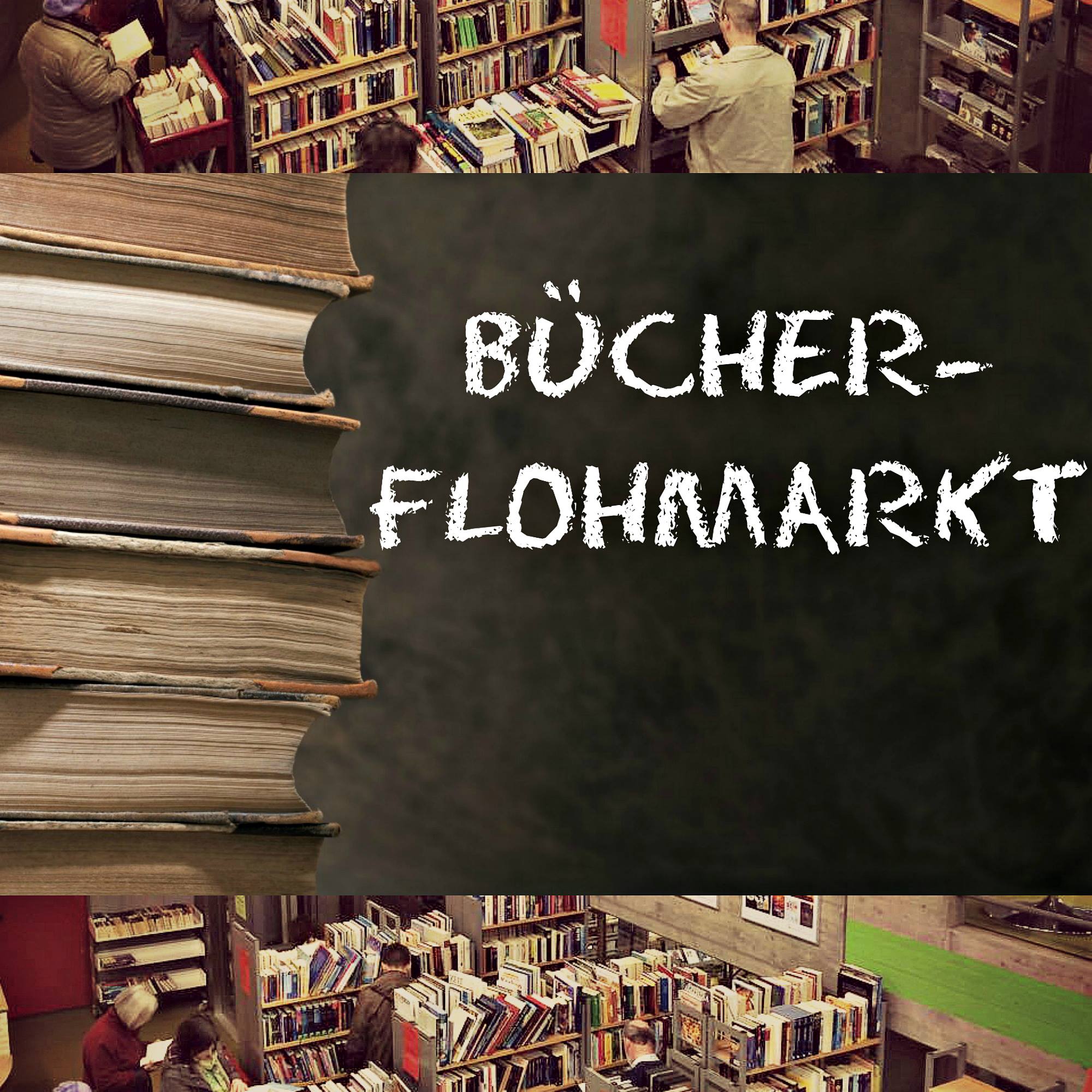 Bücherflohmarkt in der Stadtbibliothek