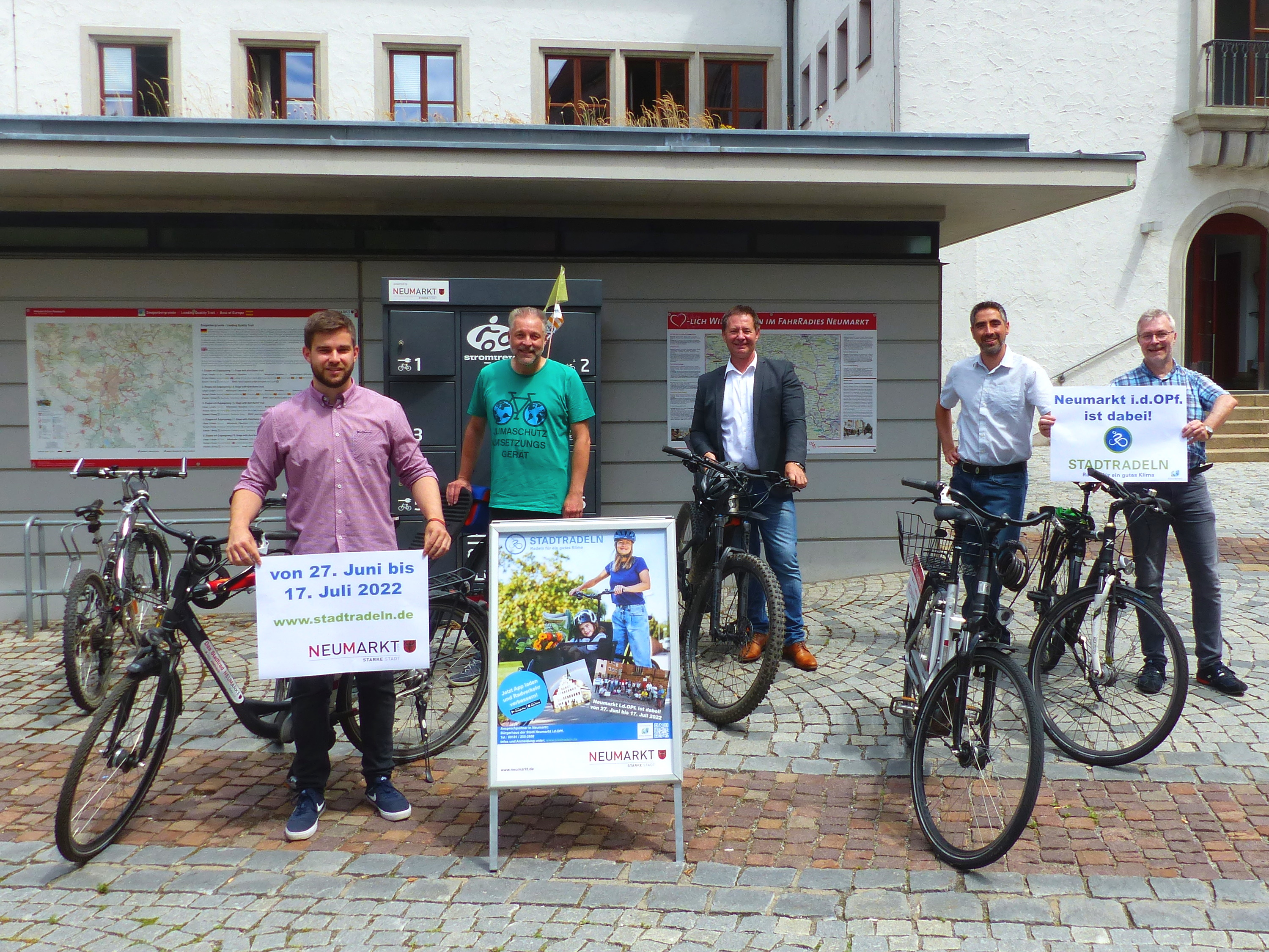 Startschuss für Stadtradeln 2022   