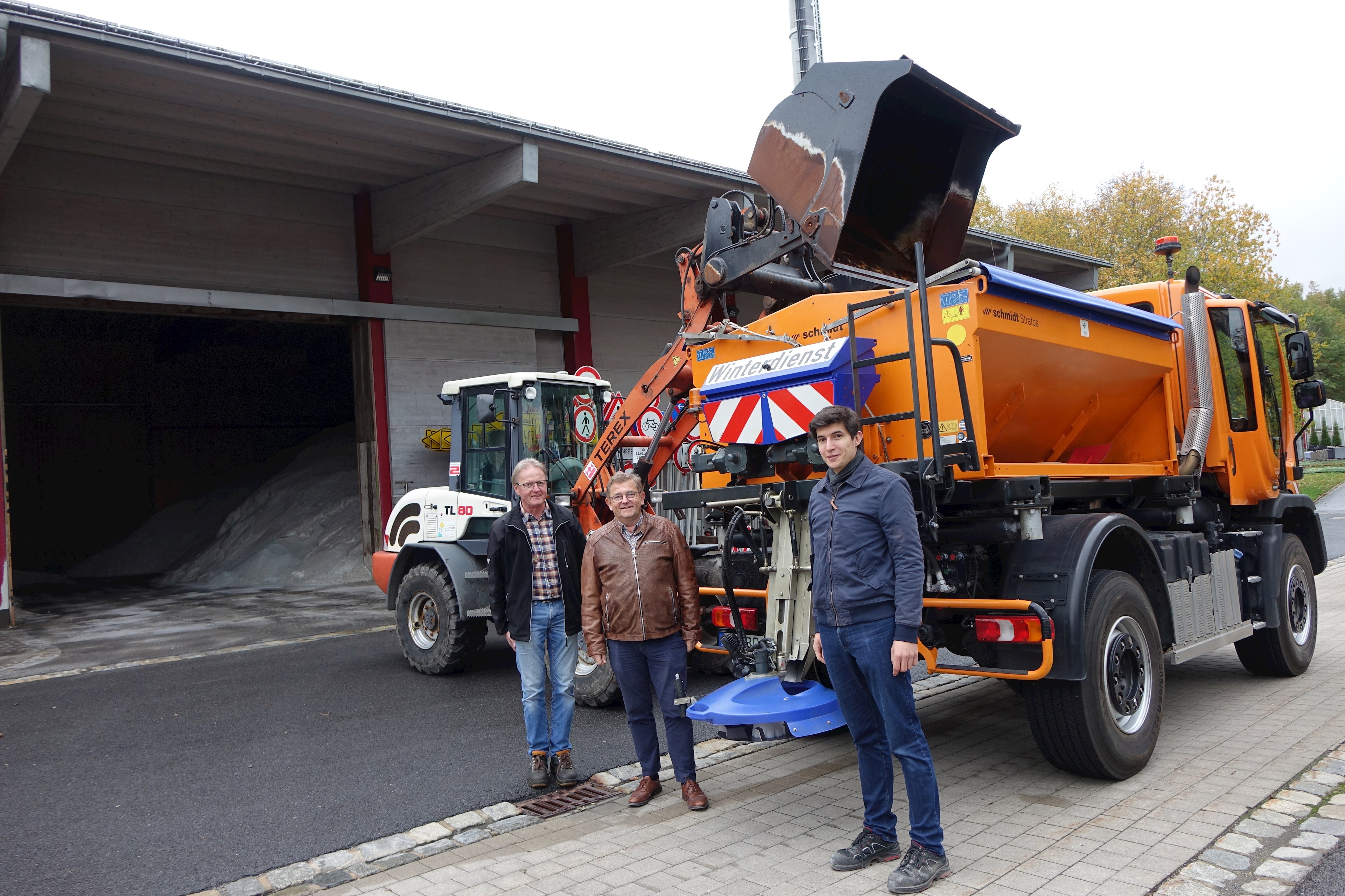 Städtischer Bauhof für den Winterdienst gerüstet