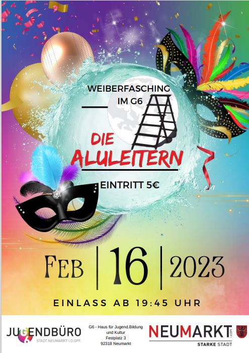 Weiberfasching im G6 – Die Aluleitern live