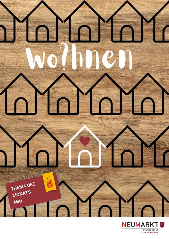 Mai-Thema in der Stadtbibliothek: Wo?hnen