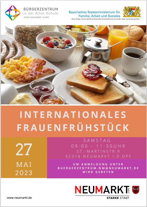 Internationales Frauenfrühstück im Bürgerzentrum