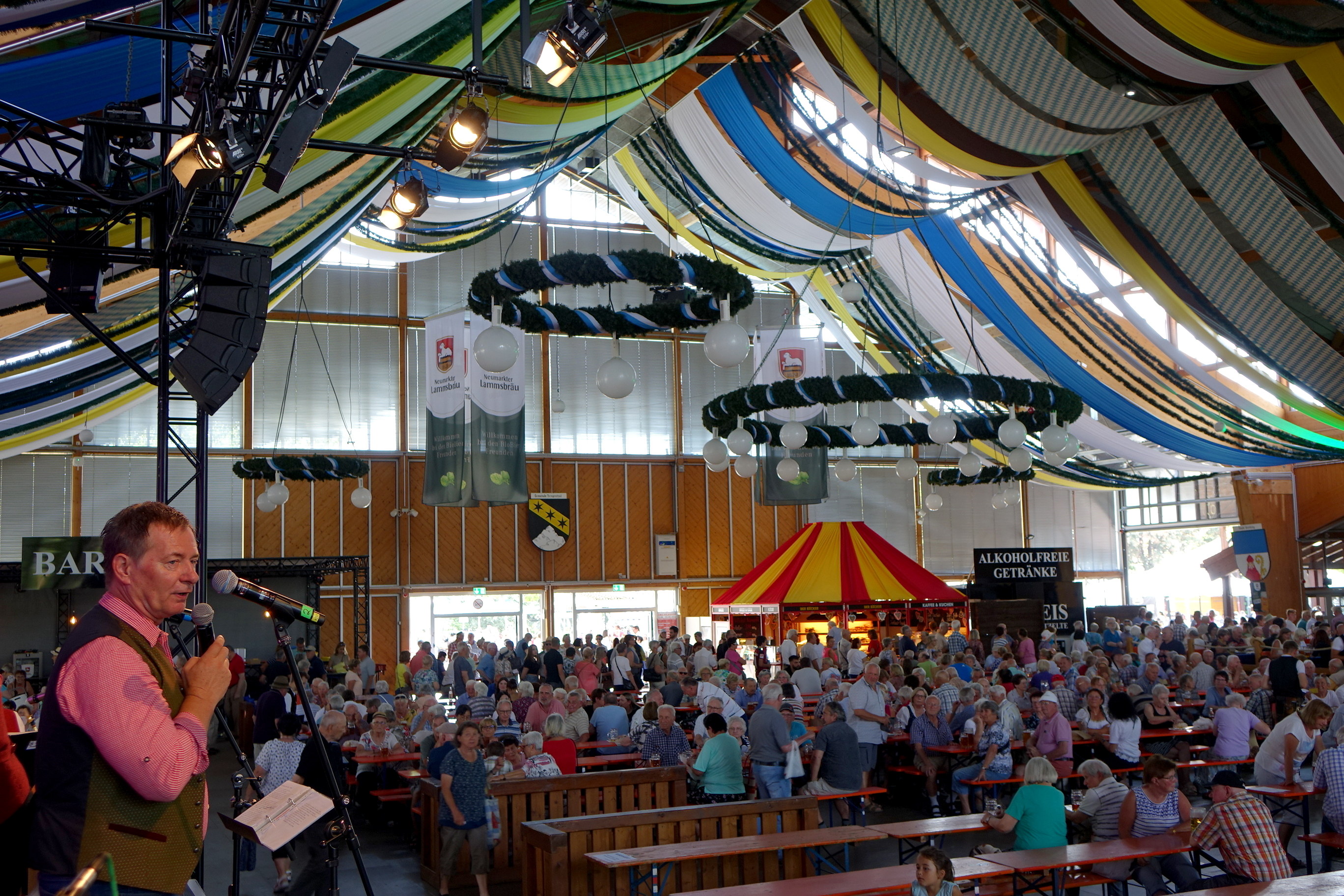 Stadt lädt zum 27. Mal zum Seniorennachmittag beim JURA-Volksfest ein