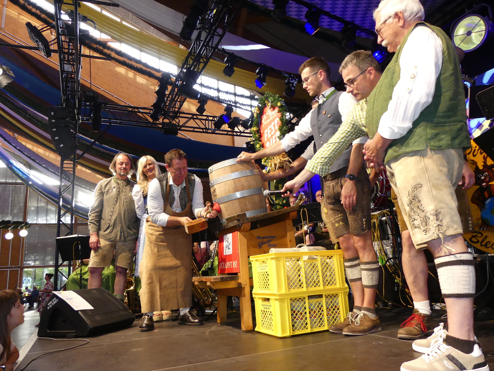 Neumarkts Oberbürgermeister Thomas Thumann eröffnet diesjähriges JURA-Volksfest