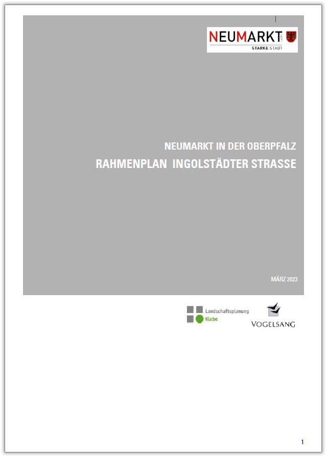 Rahmenplan Ingolstädter Strasse