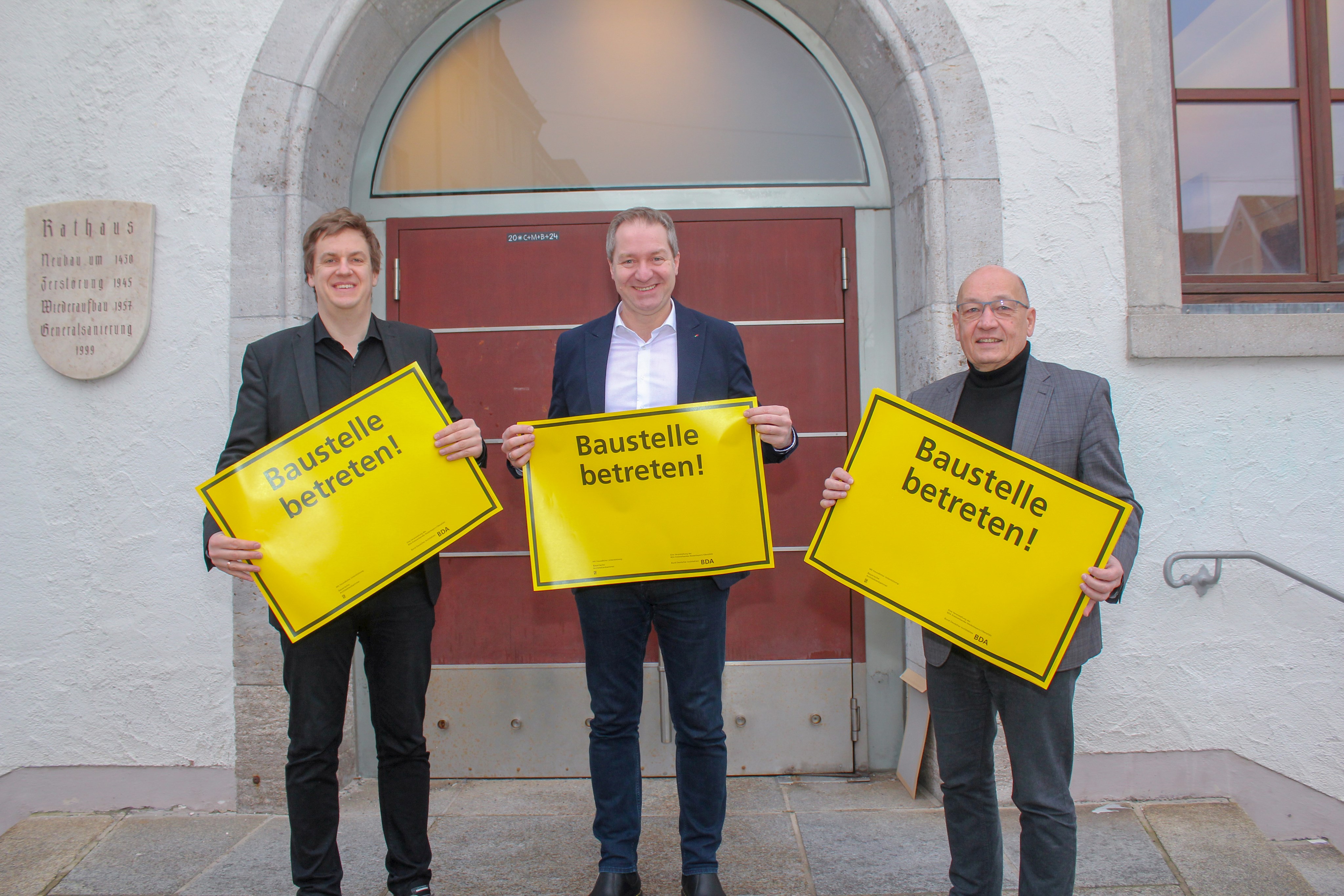 „Baustelle betreten!“ – Baustellenführung Neubau Kita Wolfstein