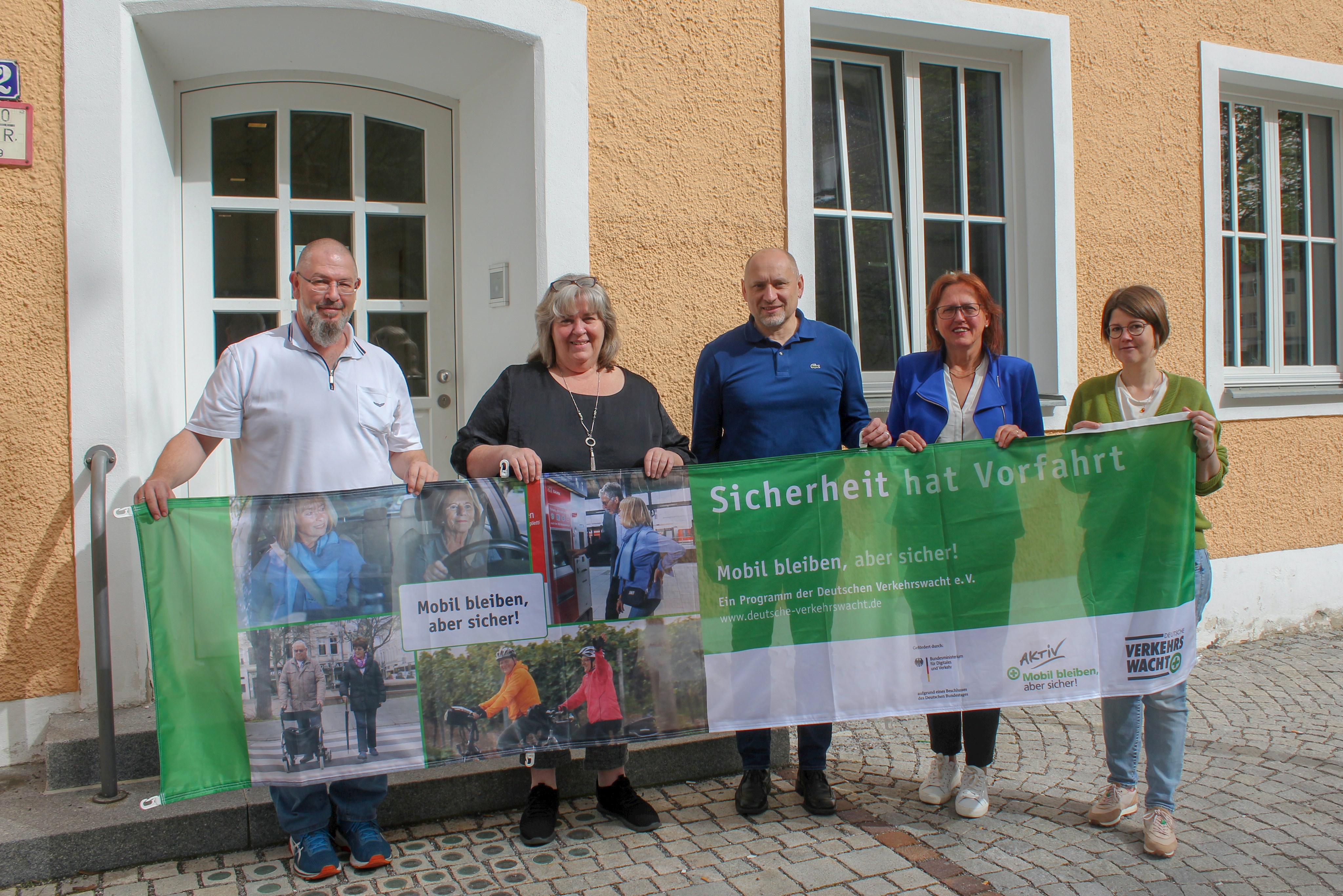 Matthias Schuchna, Petra Traboulsi, Oliver Schmidt, Gisela Stagat und Antje Neumann stellten besondere Angebote für Senioren vor.