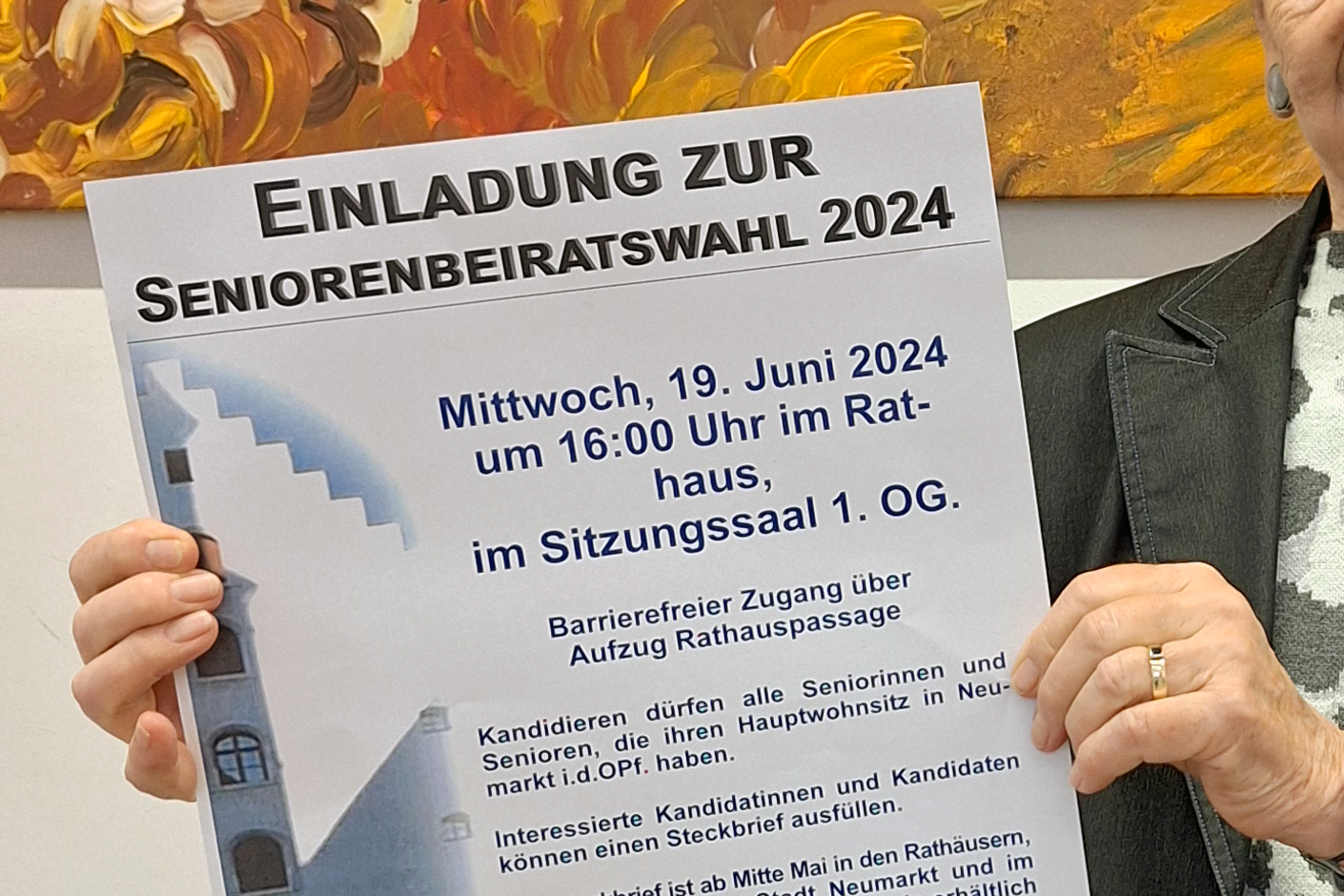 Einladung zur Seniorenbeiratswahl 2024