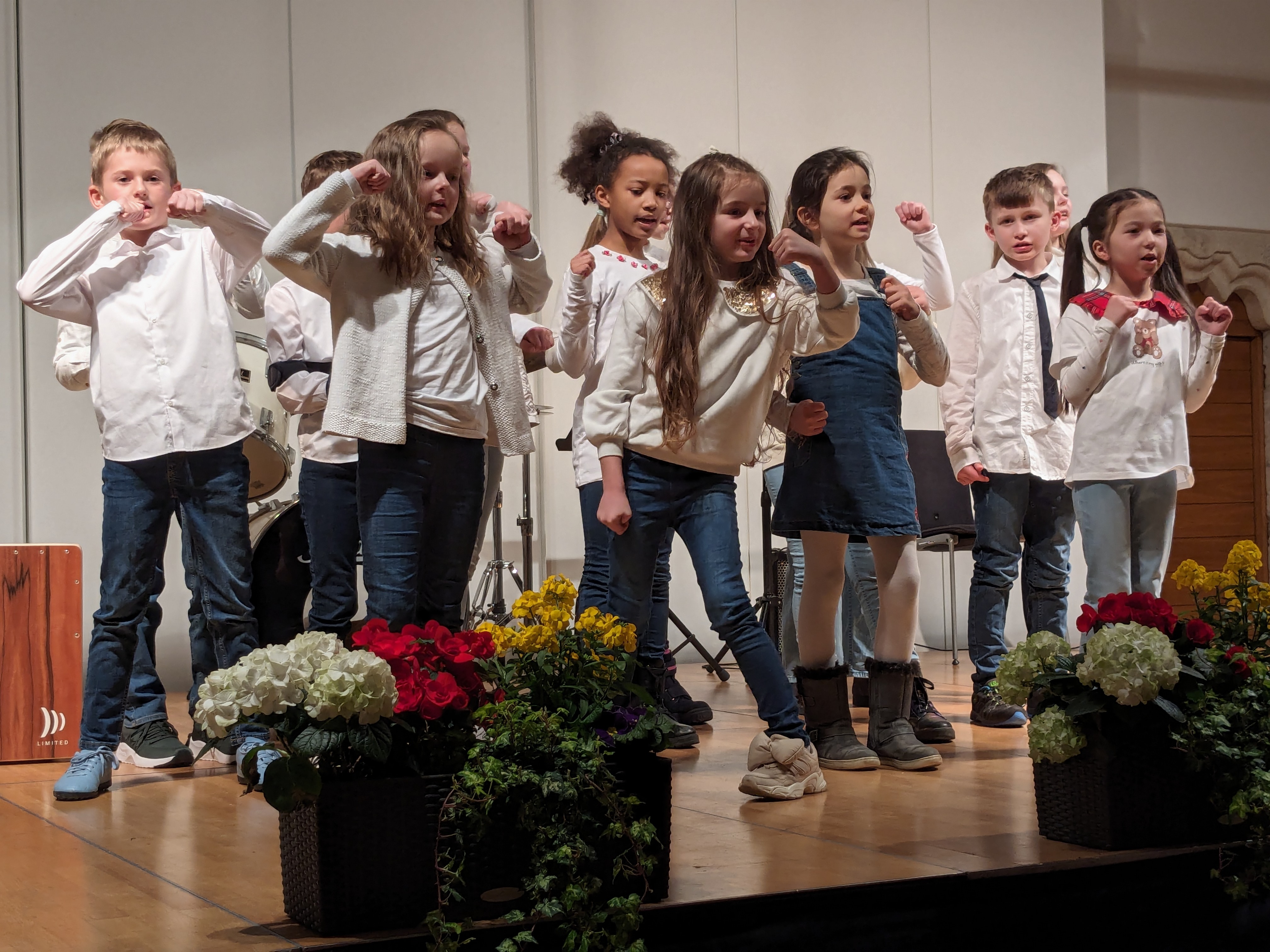 Gottesdienstgestaltung mit „Gospel & More“ und dem Kinderchor der Musikschule