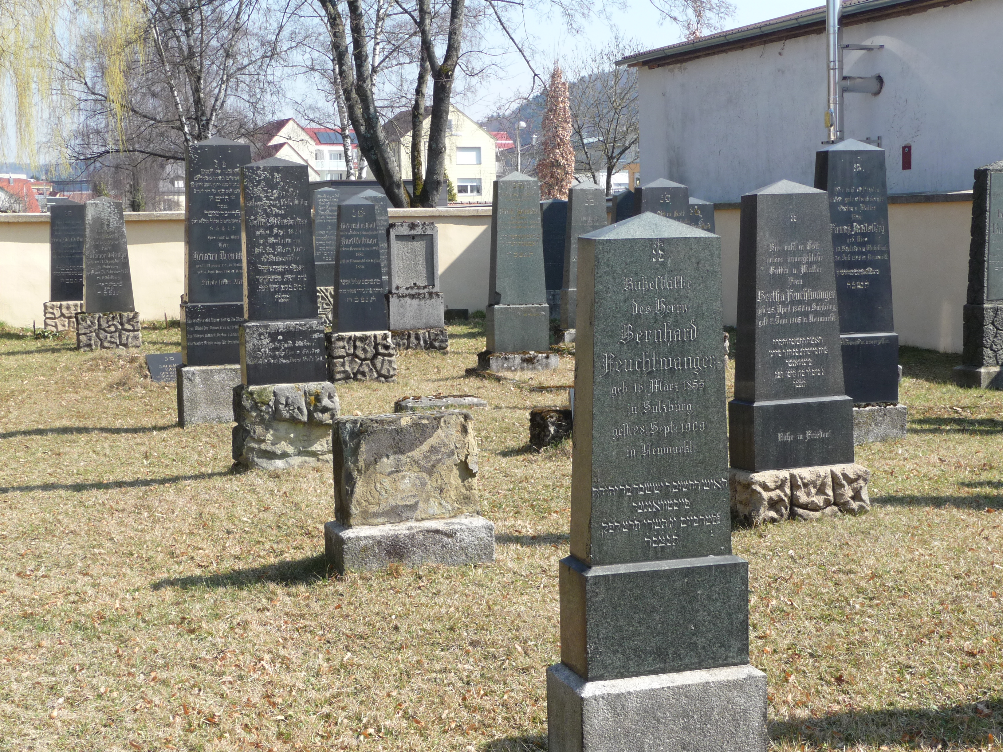 Jüdischer Friedhof in Neumarkt Leider haben wir keinen Alternativtext zu diesem Bild, aber wir arbeiten daran.